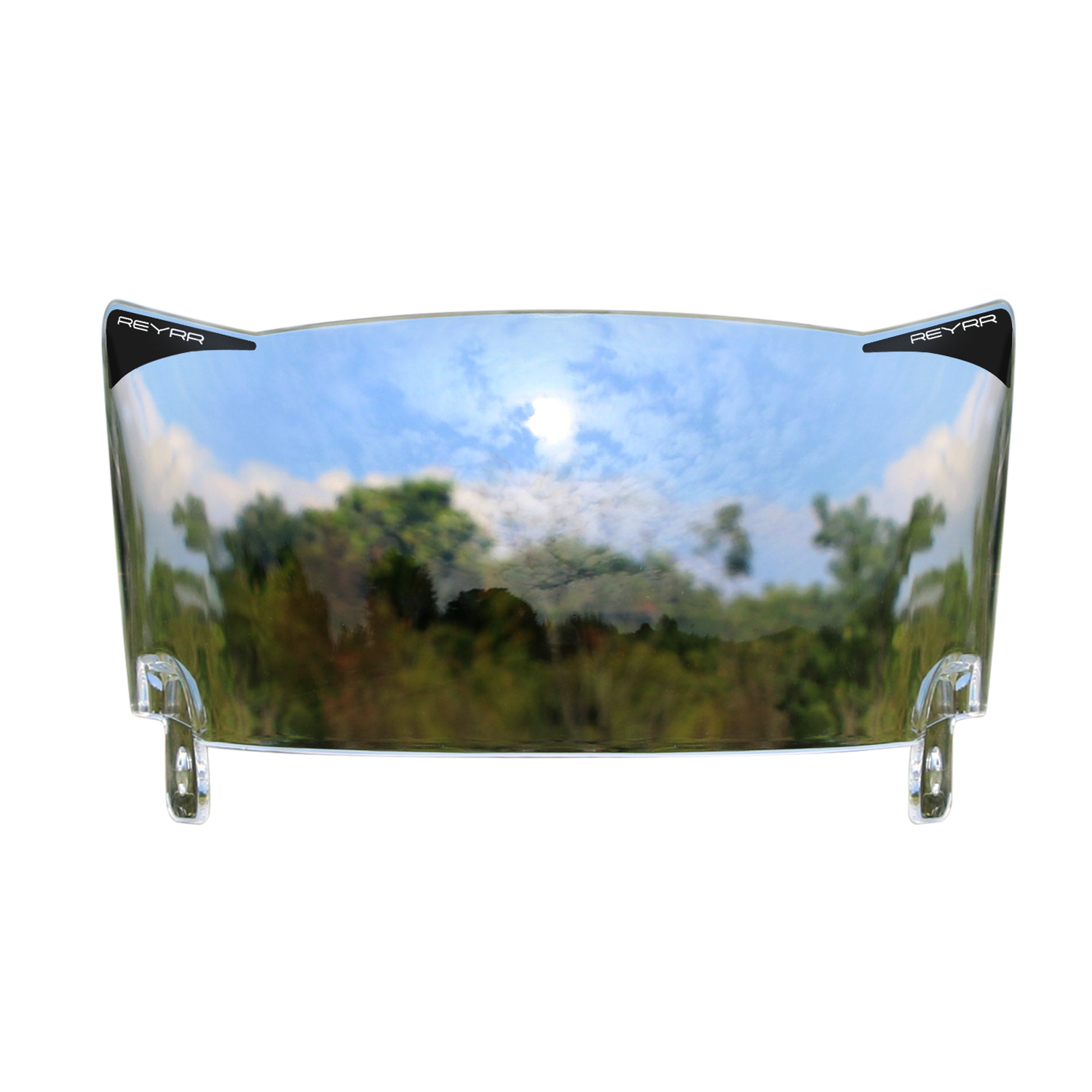 clear football helmet Reyrr VIZU Clear Football Visor, 90.3% VLT