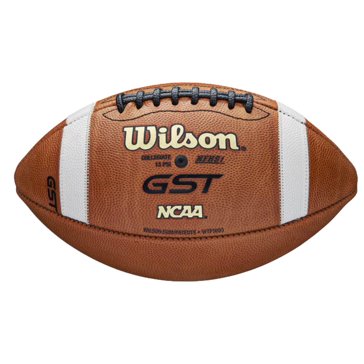 ウィルソン GST オフィシャル WTF1003 Wilson GST 1003 Leather Official Football | NCAA Game Ball | Reyrr