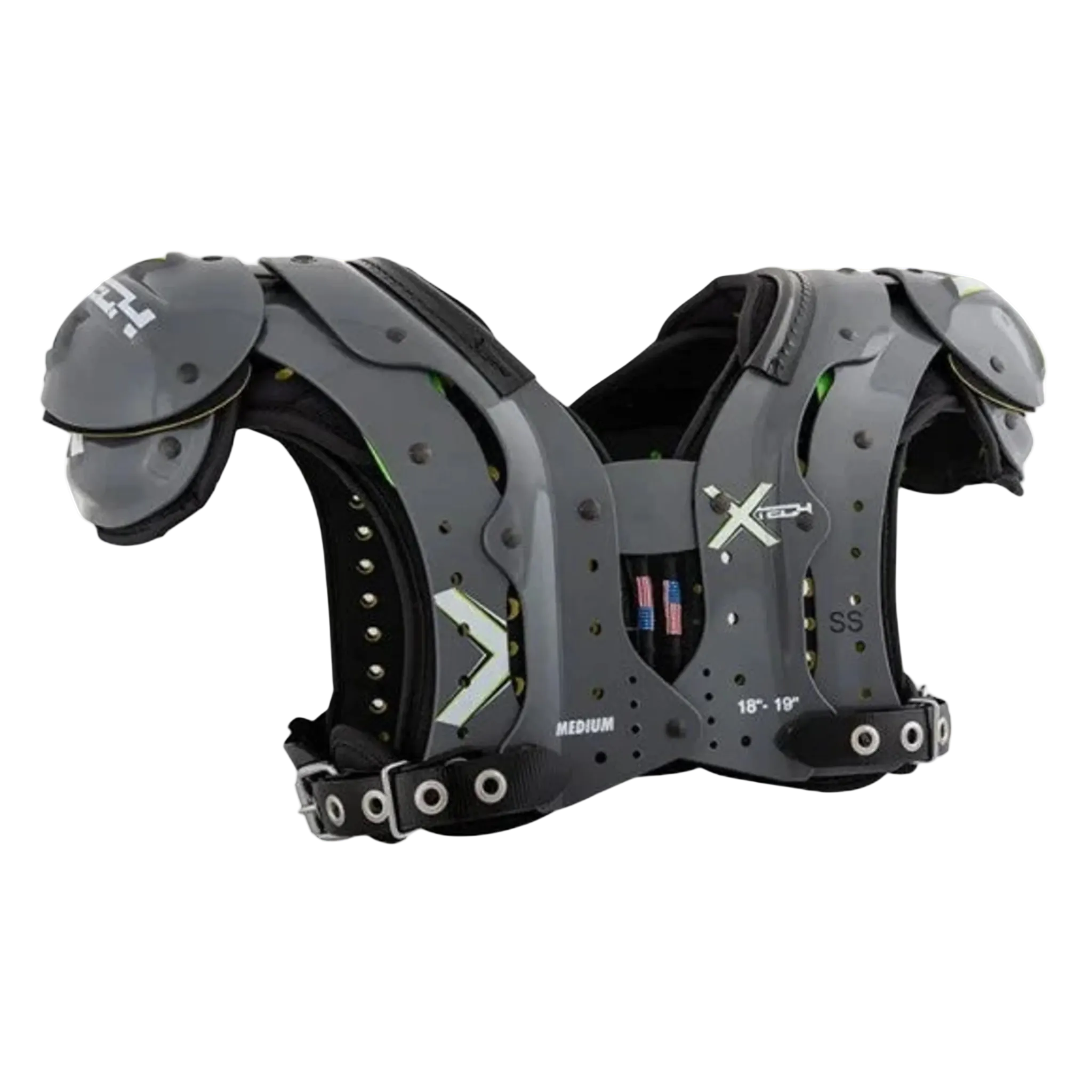 Xtech X2 Super Skill Shoulder Pads - Lightweight & Adjustable Xtech X2 Super Skill Shoulder Pads - Lightweight & Adjustable