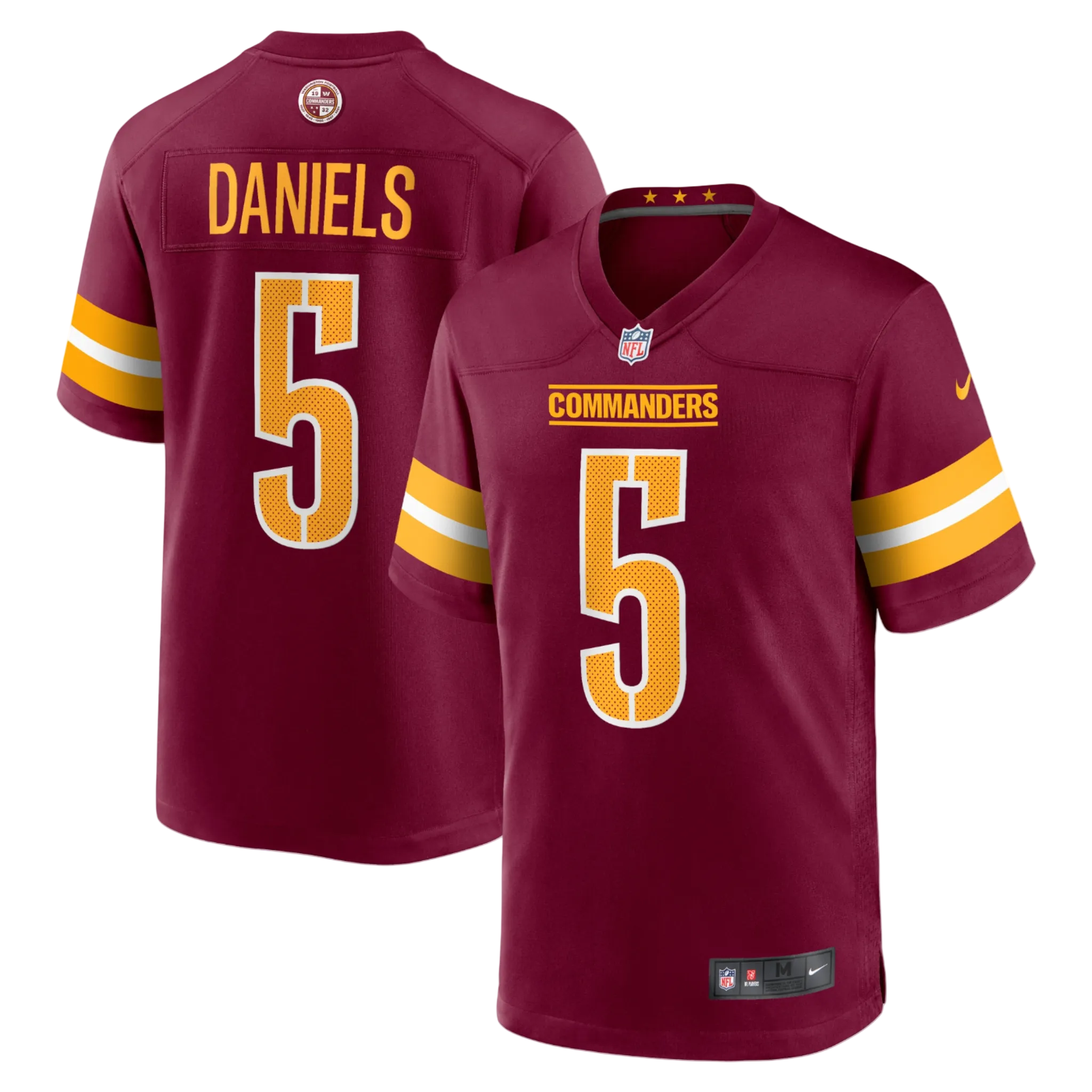 Jayden Daniels Game Jersey (Washington Commanders)