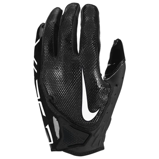 Black Nike Vapor Jet 7.0 football glove with Magnigrip+ palm and breathable design