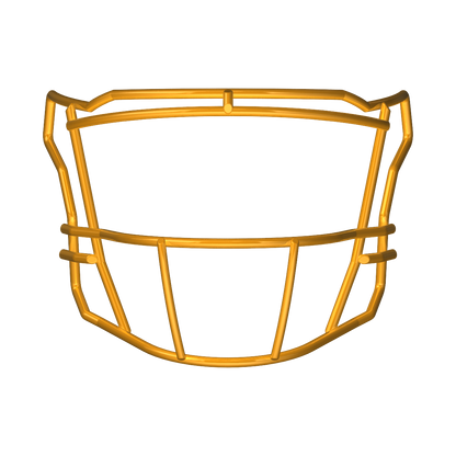Riddell SF-2BD-SW yellow facemask for SpeedFlex helmets with thin bars and enhanced impact protection