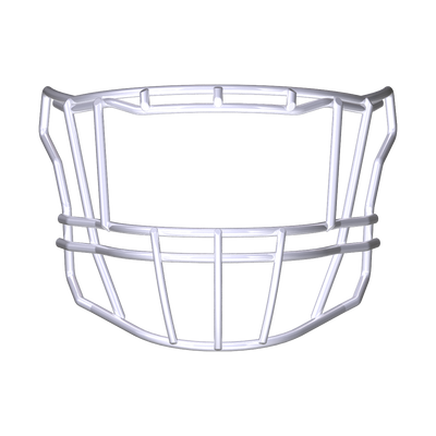 Riddell SF-2EG-II-HD white football helmet faceguard compatible with SpeedFlex platform for multiple positions