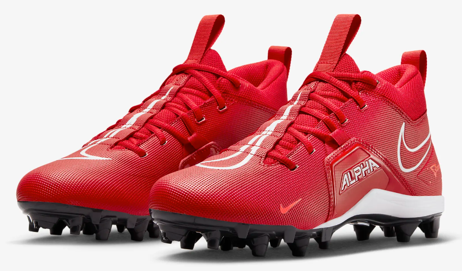 Nike Alpha Menace Varsity 3 - Premium American Football Cleats from Nike - Shop now at Reyrr Athletics