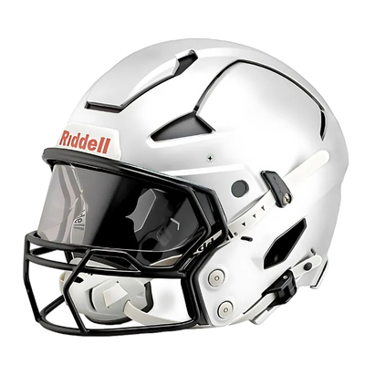 face mask helmet football Riddell Speed Flex Adult Scarlett w/ White Rayburn Sports Perfect for display at home Riddell Axiom Helmet with Facemask