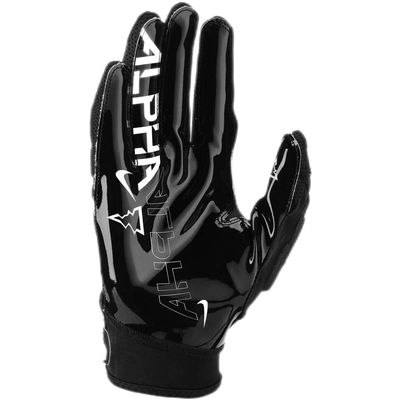 Black Nike Superbad 6.0 football glove with Magnigrip palm and adjustable wrist strap