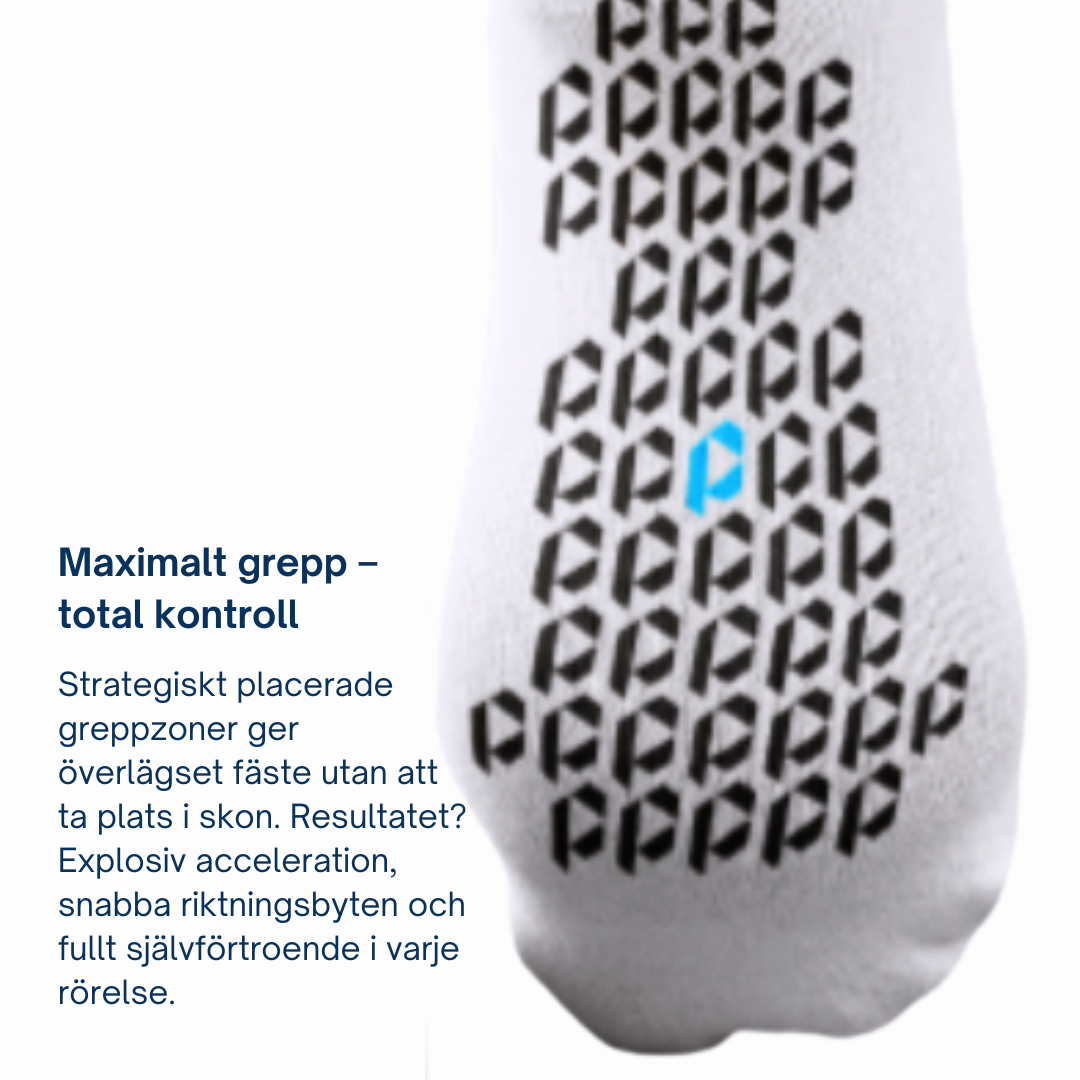 Playmkr Grip Sock White