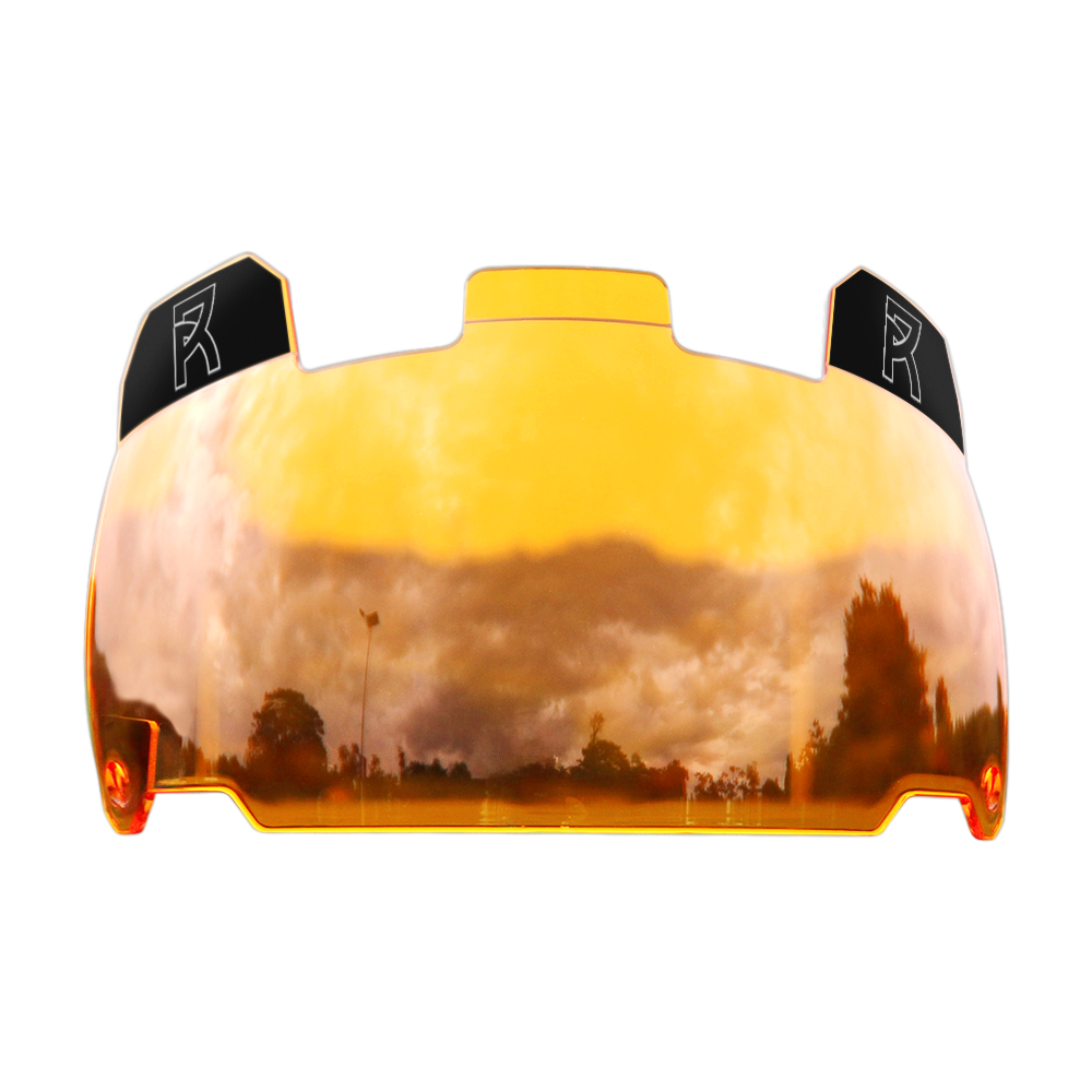 REYRR VISION AMBER - Premium Visor from Reyrr Athletics - Shop now at Reyrr Athletics