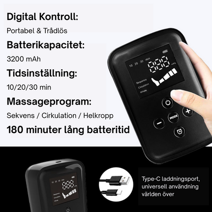 Return to Play Wireless Compression Boots