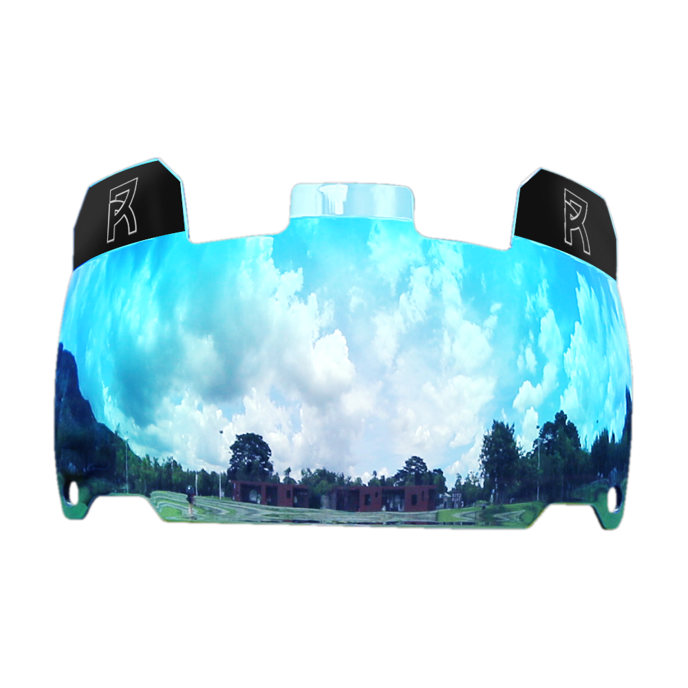 REYRR REVO Bifrost blue lens with ultra-flexible frame and enhanced peripheral vision sunglasses with UV protection