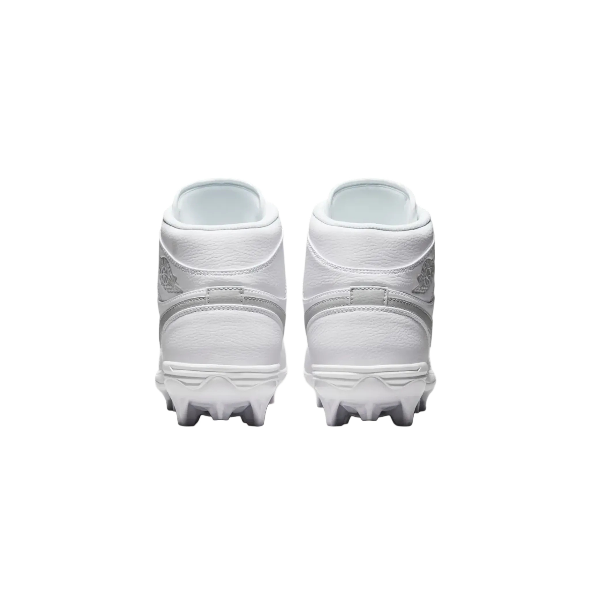 all white jordan 1 cleats