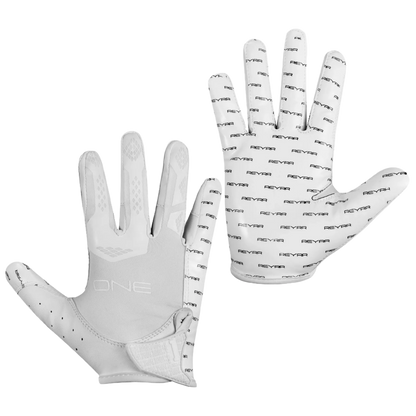 Reyrr ONE athletic gloves with advanced GripTack Pro palm technology, breathable nylon back, and adjustable fit for superior grip and comfort.