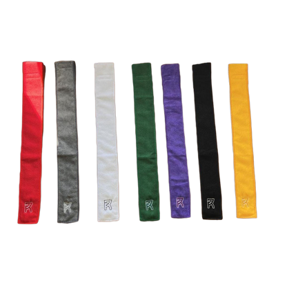 Reyrr Gameday Towels in multiple colors, long and thin microfiber towels with velcro straps for easy belt attachment, super absorbent and lightweight football towels.