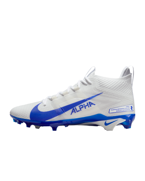 NIKE アルファメナス4 スパイク 白青 10 Nike Alpha Menace 4 Elite Football Cleats | Reyrr – Reyrr Athletics