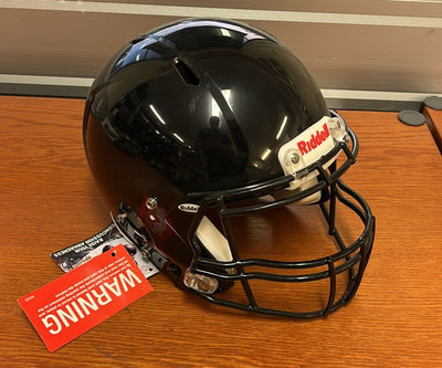 Riddell Speed ICON Black with Facemask - XL - Premium  from Reyrr Athletics - Shop now at Reyrr Athletics