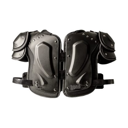 Xenith Flyte 2 Youth TD lightweight black football shoulder pads for young players with premium impact foam and low-profile design
