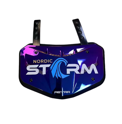Reyrr X Nordic Storm  Backplate - Premium Shoulder Pads from Reyrr Athletics - Shop now at Reyrr Athletics