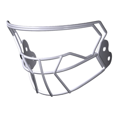 Riddell AXIOM Facemask W-2BC-HP-S in White, view 2