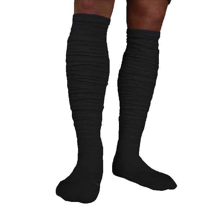 Scrunched Rugby Socks REYRR™ SCRUNCHED SOCKS - Moisture-Wicking Football Socks for Comfort ...