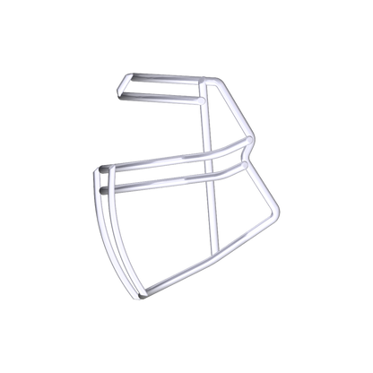 Riddell Speed Icon Helmet S-Bar HS4 facemask for linebackers and linemen, solid color wire design