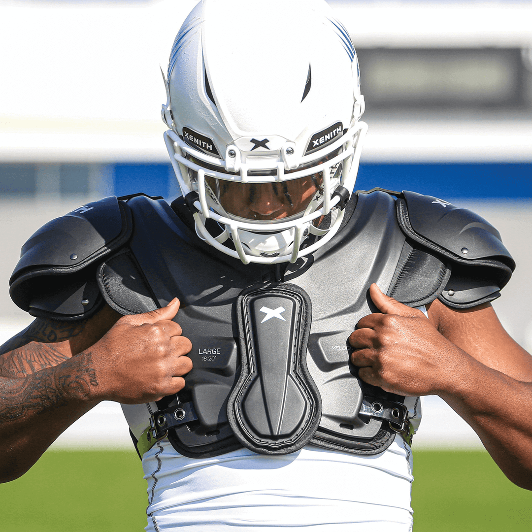 Xenith Velocity² - Lightweight Football Shoulder Pad for Maximum