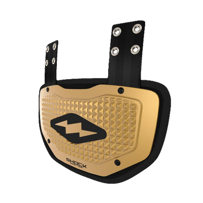Shock Doctor Backplate 3D Gold - Premium  from Reyrr Athletics - Shop now at Reyrr Athletics