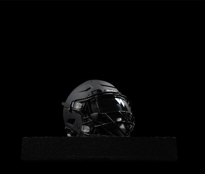 dark football helmet visor Black Gold Smoked EliteTek Sports Schutt Vengeance Nxtrnd VZR3 Football Visor, Curved
