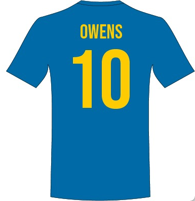 Sweden Flag Football WC T-shirt - Premium  from Reyrr Athletics - Shop now at Reyrr Athletics