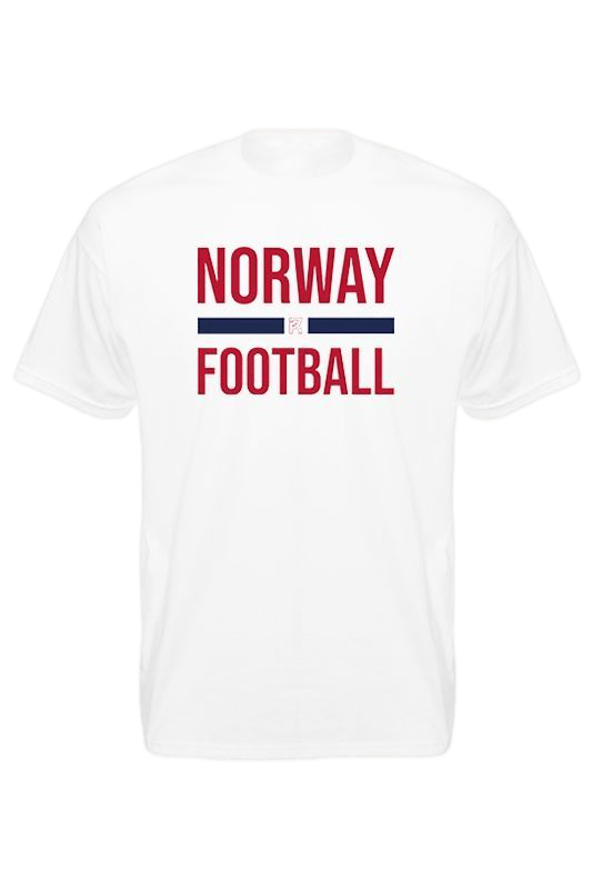 NORWAY FOOTBALL T-SHIRT WHITE - Premium  from Reyrr Athletics - Shop now at Reyrr Athletics